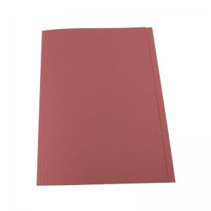 Exacompta Guildhall Square Cut Folder 315gsm Foolscap Pink Pack of 100