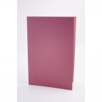 Exacompta Guildhall Square Cut Folder 315gsm Foolscap Pink (Pack of 100) FS315-PNKZ GH14096