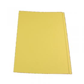 Exacompta Guildhall Square Cut Folder 315gsm Foolscap Yellow (Pack of 100) FS315-YLWZ GH14098