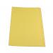 Exacompta Guildhall Square Cut Folder 315gsm Foolscap Yellow (Pack of 100) FS315-YLWZ GH14098