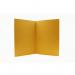 Exacompta Guildhall Square Cut Folder 315gsm Foolscap Yellow (Pack of 100) FS315-YLWZ GH14098