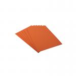 Exacompta Guildhall Square Cut Folder 315gsm Foolscap Orange (Pack of 100) FS315-ORGZ GH14099