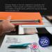 Exacompta Guildhall Square Cut Folder 315gsm Foolscap Orange (Pack of 100) FS315-ORGZ GH14099