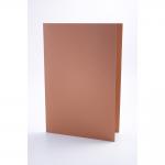 Exacompta Guildhall Square Cut Folder 315gsm Foolscap Orange (Pack of 100) FS315-ORGZ GH14099
