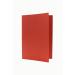 Exacompta Guildhall Square Cut Folder 315gsm Foolscap Red (Pack of 100) FS315-REDZ GH14100