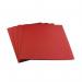 Exacompta Guildhall Square Cut Folder 315gsm Foolscap Red (Pack of 100) FS315-REDZ GH14100