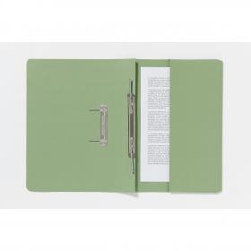 Exacompta Guildhall Pocket Spiral File 285gsm Green (Pack of 25) 347-GRNZ GH14204