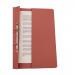 Exacompta Guildhall Pocket Spiral File 285gsm Red (Pack of 25) 347-REDZ GH14209