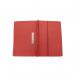 Exacompta Guildhall Pocket Spiral File 285gsm Red (Pack of 25) 347-REDZ GH14209