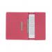Exacompta Guildhall Pocket Spiral File 285gsm Red (Pack of 25) 347-REDZ GH14209