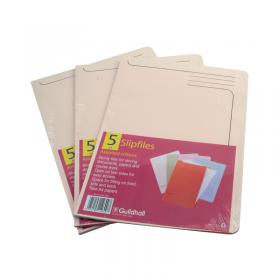 Exacompta Guildhall Slipfile Manilla 230gsm Cream (Pack of 50) 4609Z GH14609