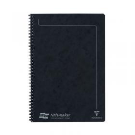 Clairefontaine Europa Notemakers Notebook A4 Black (Pack of 10) 4862 GH14862