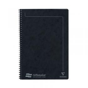 Clairefontaine Europa Notemakers Notebook A4 Black (Pack of 10) 4862 GH14862