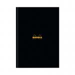 Rhodia Business A4 Book Casebound Hardback 192 Pages Black (Pack of 3) 119230C GH15278