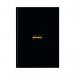 Rhodia Business A4 Book Casebound Hardback 192 Pages Black (Pack of 3) 119230C GH15278