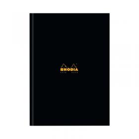 Rhodia Business Book A4 Casebound Hardback 192 Pages Black (3 Pack) 119230C GH15278