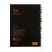 Rhodia Business A4 Book Wirebound Hardback 160 Pages Black (Pack of 3) 119232C GH15280