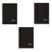 Rhodia Black A5 Wirebound Business Book (Pack of 3) 119233C GH15281