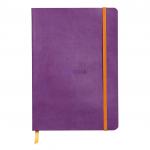 Rhodiarama Soft Cover Notebook 160 Pages A5 Purple 117410C GH17410