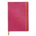 Rhodiarama Soft Cover Notebook 160 Pages A5 Raspberry 117412C