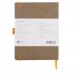 Clairefontaine Rhodiarama Italian Leatherette Meeting Book A5+ Taupe 117784C GH17784