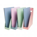 Exacompta Autentik Magazine Files A4+ Assorted (Pack of 4) 182303SETD GH18230