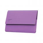 Guildhall Document Wallets Foolscap Violet (Pack of 50) GDW1-VLT GH22011