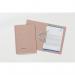 Exacompta Guildhall Transfer Spiral File 315gsm Foolscap Buff (Pack of 50) 348-BUF GH22129