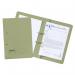 Exacompta Guildhall Transfer Spiral File 315gsm Foolscap Green (Pack of 50) 348-GRN GH22130