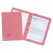 Exacompta Guildhall Transfer Spiral File 315gsm Foolscap Pink (Pack of 50) 348-PNK GH22133