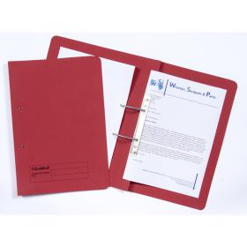 Exacompta Guildhall Transfer Spiral File 315gsm Foolscap Red (Pack of 50) 348-RED GH22134
