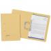 Exacompta Guildhall Transfer Spiral File 315gsm Foolscap Yellow (Pack of 50) 348-YLW GH22135