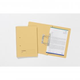 Exacompta Guildhall Transfer Spiral File 315gsm Foolscap Yellow (Pack of 50) 348-YLW GH22135