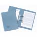 Exacompta Guildhall Transfer Spiral Pocket File 315gsm Foolscap Blue (Pack of 25) 349-BLU