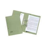 Exacompta Guildhall Transfer Spiral Pocket File 315gsm Foolscap Green (Pack of 25) 349-GRN GH22138