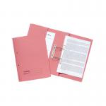 Exacompta Guildhall Transfer Spiral Pocket File 315gsm Foolscap Pink (Pack of 25) 349-PNK GH22141