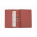 Exacompta Guildhall Transfer Spiral Pocket File 315gsm Foolscap Pink (Pack of 25) 349-PNK GH22141