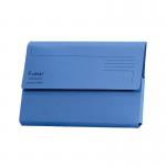 Exacompta Forever Document Wallet Manilla Foolscap Bright Blue (Pack of 25) 2115001 GH22881
