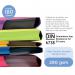 Exacompta Forever Document Wallet Manilla Foolscap Bright Blue (Pack of 25) 2115001 GH22881