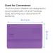 Exacompta Forever Document Wallet Manilla Foolscap Bright Purple (Pack of 25) 2115005 GH22883
