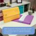 Exacompta Forever Document Wallet Manilla Foolscap Bright Purple (Pack of 25) 2115005 GH22883