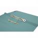 Exacompta Guildhall Heavyweight Transfer Spiral Pocket File Foolscap Blue (Pack of 25) 2116000 GH23033