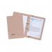 Exacompta Guildhall Heavyweight Transfer Spiral Pocket File Foolscap Buff (Pack of 25) 2116001 GH23034