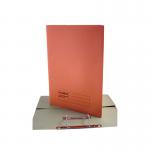 Exacompta Guildhall Heavyweight Transfer Spiral Pocket File Foolscap Orange (Pack of 25) 211/6004 GH23037