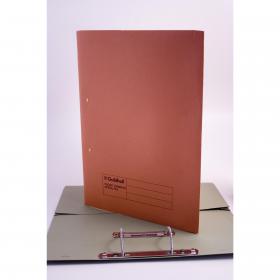 Exacompta Guildhall Heavyweight Transfer Spiral Pocket File 420gsm FC Orange (Pack of 25) 211/6004 GH23037