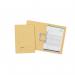 Exacompta Guildhall Heavyweight Transfer Spiral File 420gsm Foolscap Yellow (Pack of 25) 211/7003 GH23043