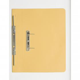 Exacompta Guildhall Heavyweight Transfer Spiral File 420gsm Foolscap Yellow (Pack of 25) 211/7003 GH23043
