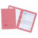 Exacompta Guildhall Heavyweight Transfer Spiral File 420gsm Foolscap Pink (Pack of 25) 2117006 GH23046