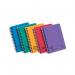 This picture shows a pack of 10 A6 size Clairefontaine Europa Wirebound Notemakers. The notepads come in an assortment of colors and feature the iconic Europa logo on the front cover. Each notemaker is wirebound and perfect for note-taking or journaling.