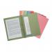 Exacompta Guildhall Right Hand Transfer Spiral Pocket File Foolscap Green (Pack of 25) 21190662Z GH25486